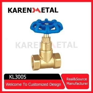 Good price Premium Heavy-Duty Brass Globe Valve with Ergonomic Blue Handle online