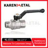 Premium Quality Brass Lever Water Ball Valve for Plumbing Solutions