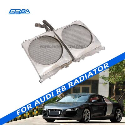 Audi R8 Radiator with Corrosion-resistant Aluminum Core and Cross-flow Structure for Direct In-situ Installation