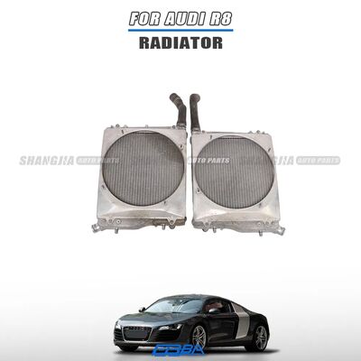 Aluminium Water-cooled Cross-flow Radiator for Audi R8 Cooling System Auto Parts