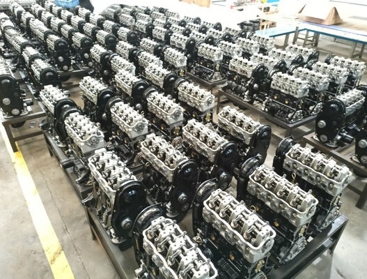 4JB1 Diesel Engine 4-Cylinder Water-Cooled Complete Engine with Electric Ignition