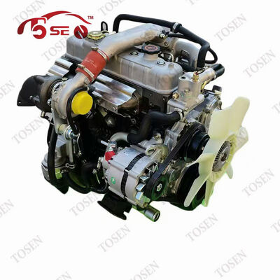 4JB1T Turbo Diesel Engine with Manual 5 Speed Gearbox - Complete Engine Assembly for Pickup