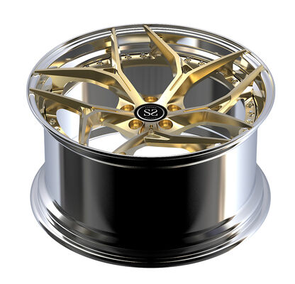 Staggered Fitment 20inch Polished 6061-T6 Aluminum Alloy Rims for Aston Martin dB9 Forged Wheels