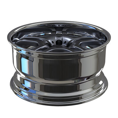 Polished and Grey Staggered 20inch Forged 2-Piece Wheels for Benze GLS Custom Rims