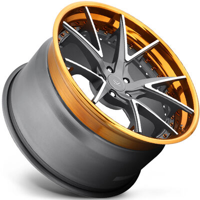 Custom Size Forged Wheels with A6061 Material and VIA/JWL Standard for Luxury Cars
