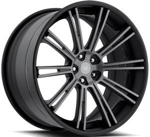 Custom Finishing 2 Piece Forged Wheels Alloy Car Wheel Rims in A6061 Material for 18-24" Size