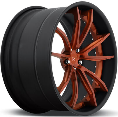 Custom Design JWL/VIA Standard Forged Wheels with A6061 T6 Alloy for Luxury Cars