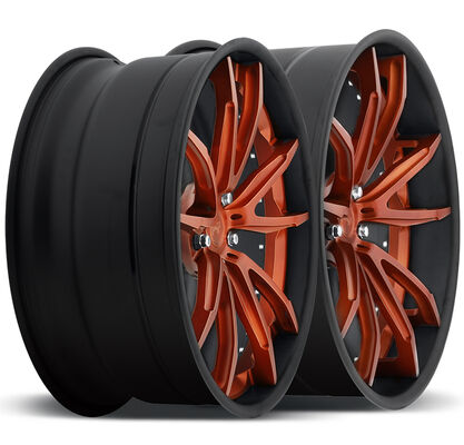 Custom Design JWL/VIA Standard Forged Wheels with A6061 T6 Alloy for Luxury Cars