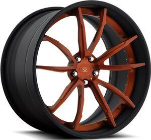 Custom Design JWL/VIA Standard Forged Wheels with A6061 T6 Alloy for Luxury Cars