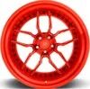 Custom Color 2 Piece Forged Aluminum Wheel Rims in 18-24" Size with A6061 Material for GTR