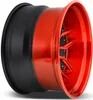 Custom Color 2 Piece Forged Aluminum Wheel Rims in 18-24" Size with A6061 Material for GTR