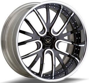 Customized Forged Aluminum Wheel in A6061 Material with 18-24" Size and Custom Finishing