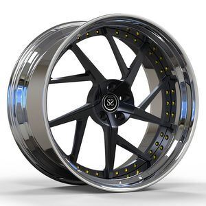Polished 19X9 and 19X12 Custom Forged Aluminum Alloy Rims for Porsche 991