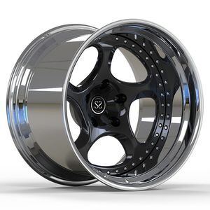 20X9 and 20X12 Staggered Polished 2-Piece Forged Wheels Custom Rims for Nissan GT500