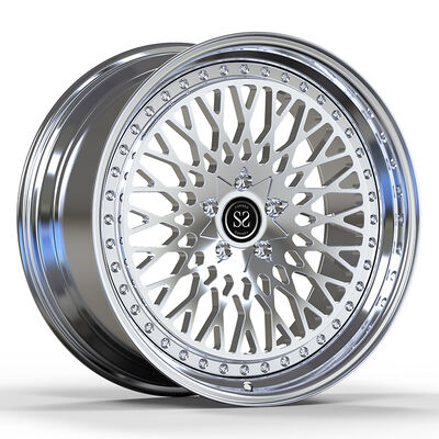 Multi Spoke 20" Polished 6061-T6 Aluminum Alloy Rims - Custom Forged Wheels for Chevy Nova