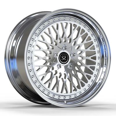 Multi Spoke 20" Polished 6061-T6 Aluminum Alloy Rims - Custom Forged Wheels for Chevy Nova