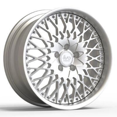 Gloss Silver 20inch Forged 2-Piece Aluminum Alloy Rims for Ford GT