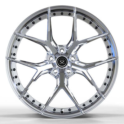 Custom 20inch Polished 2-Piece Forged Aluminum Alloy Rims for Audi RS6