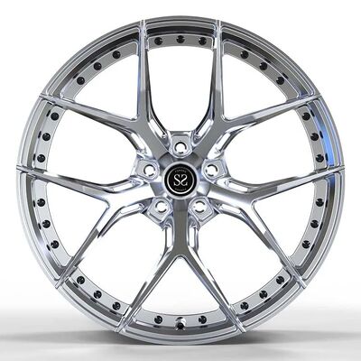 Custom 20inch Polished 2-Piece Forged Aluminum Alloy Rims for Audi RS6