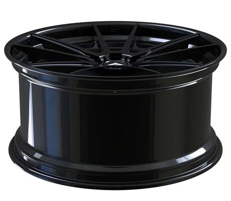 Satin Black 20inch Forged Wheels 2-Piece Alloy Rims for Audi Q4 with Custom Spoke Design