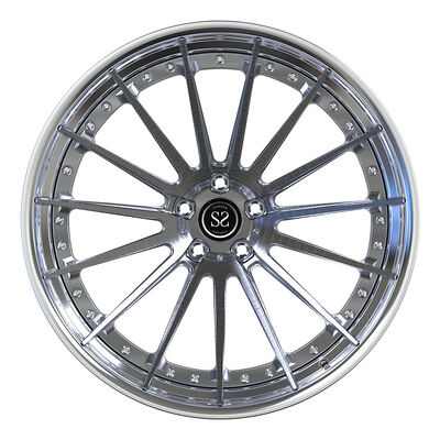 Custom 20-inch 6061-T6 Aluminum Alloy Forged Wheels with Polished Finish for Benze S500