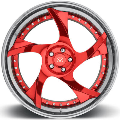22X10 Deep Lip Forged Wheels with A6061 T6 Material and Customizable Finish for Off Road Rims