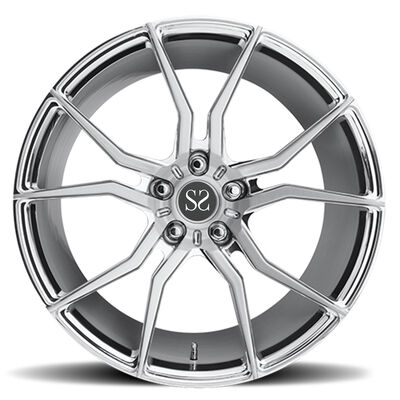 Customized Finish 19 Inch A6061 Material Forged Rims and 2-Piece Wheels for Lexus IS