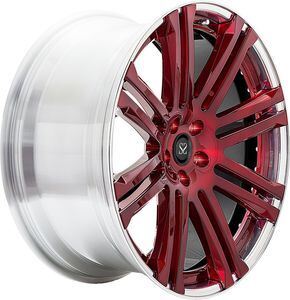 Brushed Gold 19X9.5 19X12 Staggered Car Wheels A6061 T6 Aluminum Alloy Forged Rims