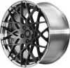 Custom 2-Piece Forged Wheels for Luxury Cars with A6061 T6 Material and VIA/JWL Standard in Customized Finishes