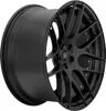 Gloss Black Center Polished Barrel 2-Piece Forged 21X9.5 21X11 Staggered Alloy Car Wheel Rims for Benz C Class