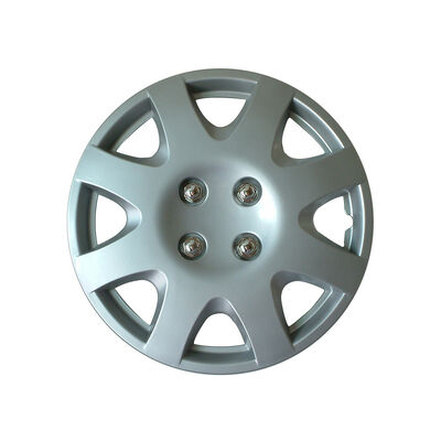 High Quality ABS/PP Wheel Cover Hubcap in 12-16" Size with Silver/Double Color Option