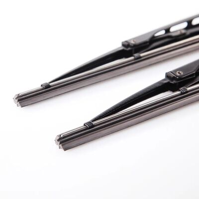 Universal Fit Wiper Blades with Natural Rubber and Stainless Steel Frame for All Car Windshield Wiper