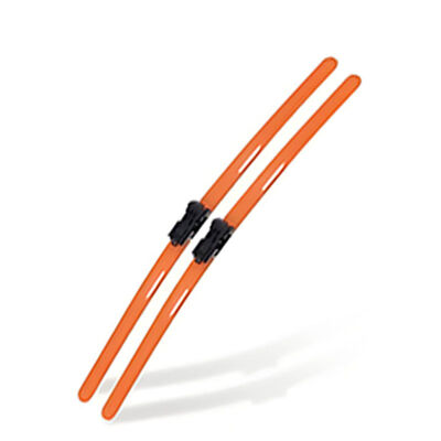 Premium Silicone Rubber Car Wiper Blade with Multi-adapters and Anti-noise Features for All Weather