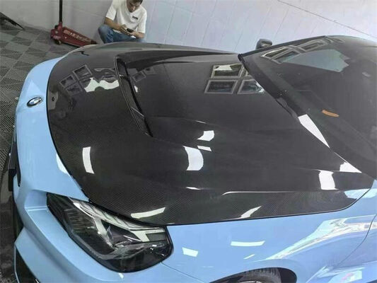 BMW M2 G87 APN Style Dry Carbon Fiber Engine Hood Bonnet Cover with Perfect Fit