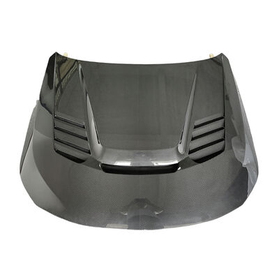 V Style Carbon Fiber Engine Hood for BMW M2 G87 Light Racing Ventilated Hood