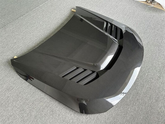 V Style Carbon Fiber Engine Hood for BMW M2 G87 Light Racing Ventilated Hood