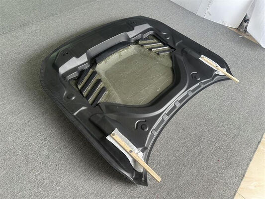 Dry Carbon Fiber V Style Engine Hood Bonnet for BMW M2 G87 with Perfect Fit