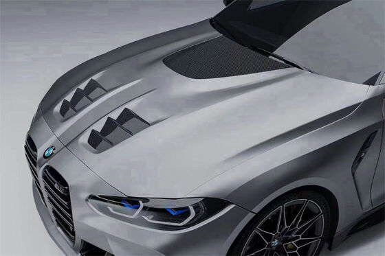 Prowe Style Forged Carbon Fiber Hood with Front Vents for BMW M3 M4 G80 G82 2021-2023
