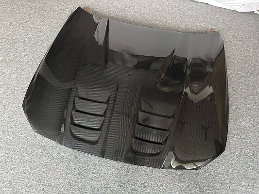 High-Quality Carbon Fiber Engine Hood for BMW 4 Series G22 G26 with CNC Machine Moulding and 3M Tapes or Screws Installation