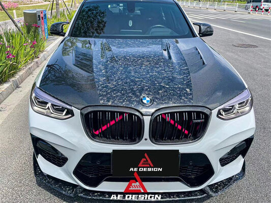 Carbon Fiber Engine Hood for BMW X3 X4M AE Style Car Hood