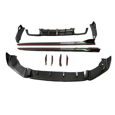 AE Style Carbon Fiber Body Kit for BMW F97 X3M with Front Lip Diffuser Side Skirts and Rear Diffuser