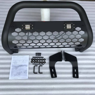 Steel Construction Front Bumper Grille with Powder Coated Finish for Easy Installation on Pickup Trucks