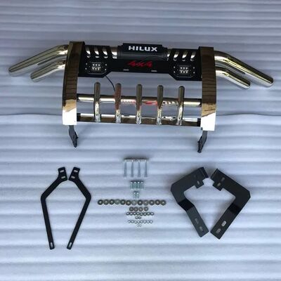 Stainless Steel Heavy Duty Grille Guard Bumper Guard for 4X4 Pickup Trucks with Easy Installation