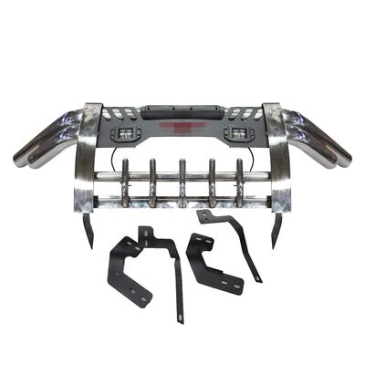 Stainless Steel Heavy Duty Grille Guard Bumper Guard for 4X4 Pickup Trucks with Easy Installation