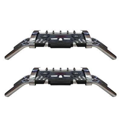 Stainless Steel Heavy Duty Grille Guard Bumper Guard for 4X4 Pickup Trucks with Easy Installation