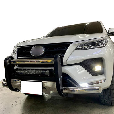 Customized Heavy Duty Stainless Steel Front Bumper Bull Bar for Hilux Tacoma Amarok Ranger