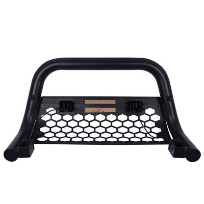 Steel Construction Grille Guard with Powder Coating Finish for Universal Fit Pickup Trucks