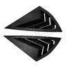 Shiny Black ABS Rear Window Louvers for 2021+ Ford Mustang Mach-E with 3M Tape Installation
