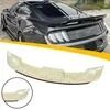 Carbon Fiber ABS Material Gurney Flap Rear Spoiler with 3M Tape Installation for Ford Mustang 2015-2021