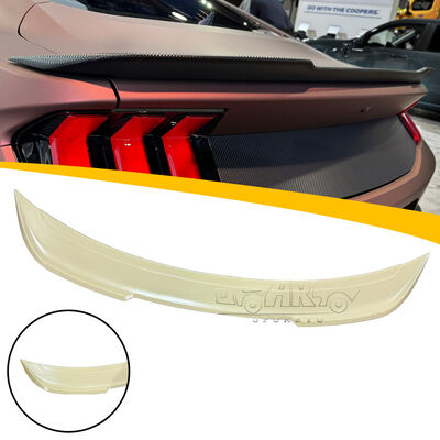 Custom Designed ABS Material Rear Boot Spoiler with 3M Tape Installation for Ford Mustang 2024+